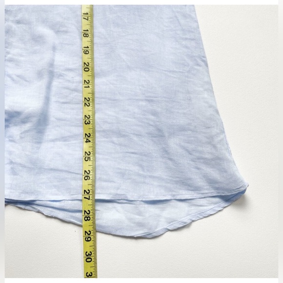 120% Lino THE LILY SHIRT- size Large- Sea Soft Fade - Picture 11 of 12